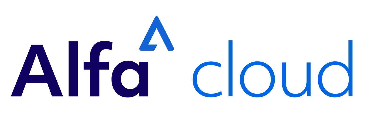 Alfa cloud logo